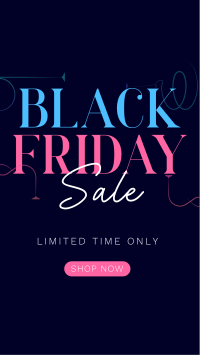 Classic Black Friday Sale Instagram reel Image Preview