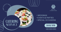 Classy Catering Service Facebook Ad Design