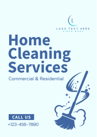 Home Cleaning Services Flyer Design