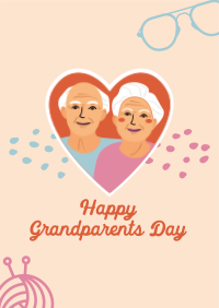 Heart Grandparents Greeting Favicon | BrandCrowd Favicon Maker