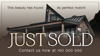 Classy Just Sold Real Estate Facebook Event Cover Preview