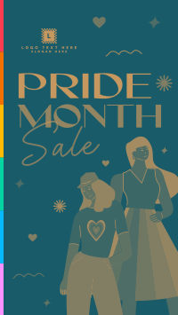 Pride Month Sale TikTok Video Design