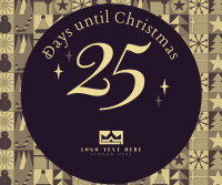 Exciting Christmas Countdown Facebook post Image Preview