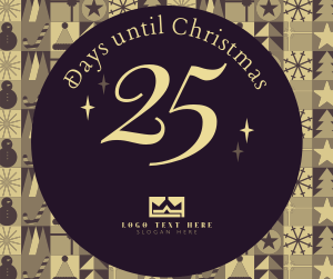 Exciting Christmas Countdown Facebook post Image Preview