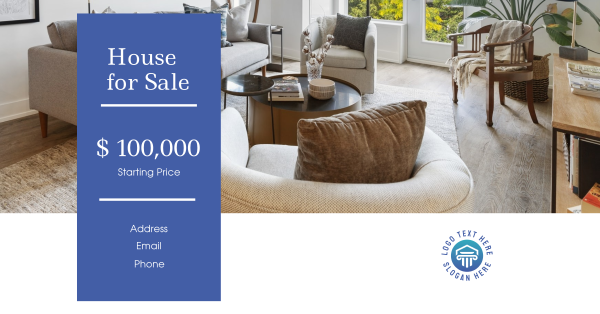 House for Sale Ad Facebook Ad Design Image Preview