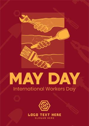 Hand in Hand on May Day Poster Image Preview