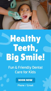 Pediatric Dental Experts TikTok video Image Preview