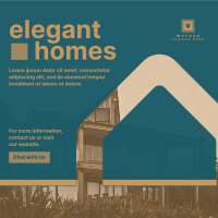 Elegant Houses Linkedin Post Image Preview