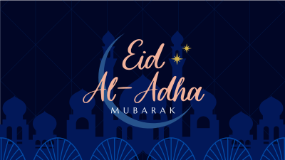 Eid ul-Adha Mubarak Facebook event cover Image Preview