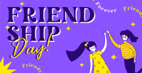 High Five Friendship Day Facebook Ad Design
