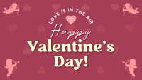 Valentines Cupid Facebook Event Cover Design