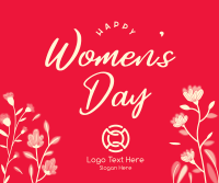 Floral Women's Day Facebook post Image Preview