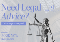 Legal Advice Postcard Image Preview
