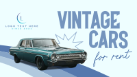 Vintage Car Rental Video Image Preview