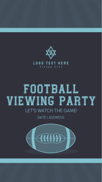 Football Viewing Party Facebook story Image Preview