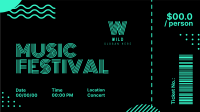 Music Festival Facebook event cover Image Preview