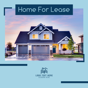 Home For Lease Instagram post Image Preview