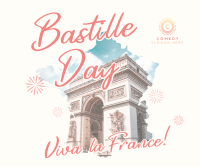 France Day Facebook Post Design