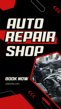 Auto Repair Shop Instagram reel Image Preview