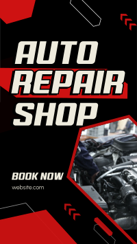 Auto Repair Shop Instagram Reel Image Preview