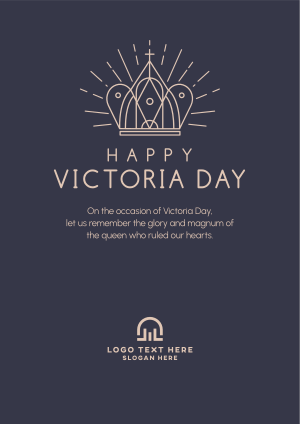 Happy Victoria Day Flyer Image Preview