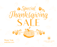 Special Thanksgiving Sale Facebook post Image Preview