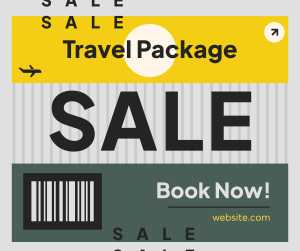 Travel Package Sale Facebook post Image Preview