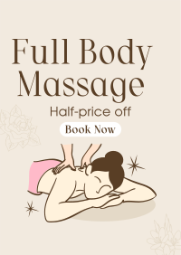 Body Massage Promo Flyer Image Preview