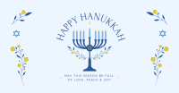 Happy Hanukkah Facebook ad Image Preview