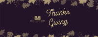 Happy Thanksgiving Facebook Cover Design