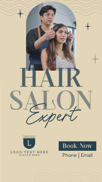 Hair Salon Expert Instagram story Image Preview