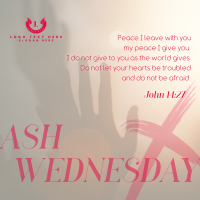 Simple Ash Wednesday Instagram post Image Preview
