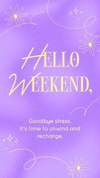 Weekend Greeting Quote TikTok video Image Preview