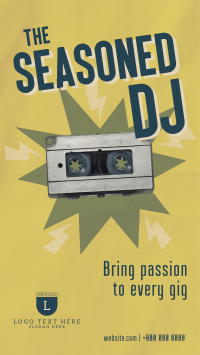 Seasoned DJ Cassette YouTube short Image Preview