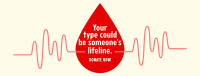 World Blood Donor Day Facebook cover Image Preview