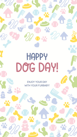 Dog Day Heart Instagram story