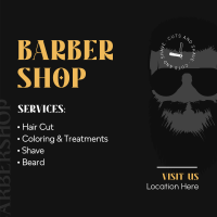 Bearded Services Instagram post Image Preview