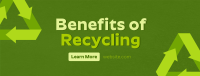 Recycling Benefits Facebook Cover Design