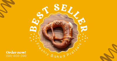 Tasty Pretzel Facebook ad Image Preview