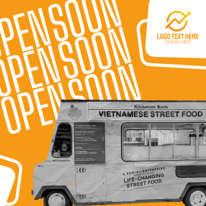 Street Food Truck Instagram post