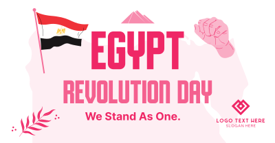 Egyptian Revolution Facebook ad Image Preview