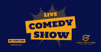 Live Comedy Show Facebook ad Image Preview