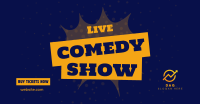 Live Comedy Show Facebook ad Image Preview