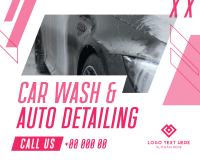 Car Wash Auto detailing Service Facebook post Image Preview