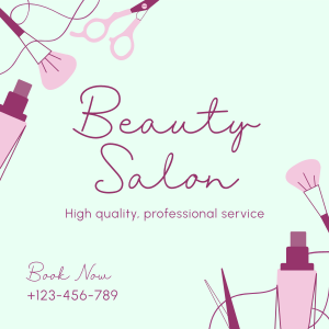 Salon Time Instagram post Image Preview