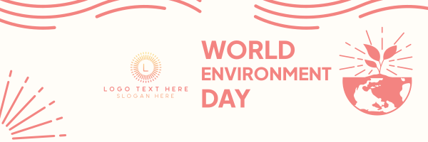 World Environment Day Twitter Header Design Image Preview