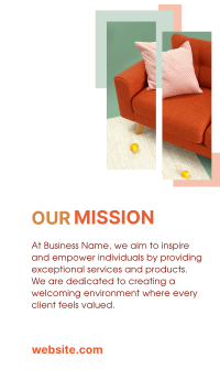 Our Mission Furniture Facebook story Image Preview
