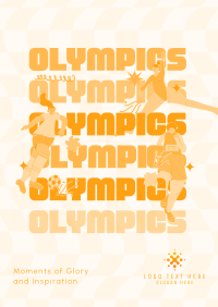 The Olympics Greeting Poster Image Preview