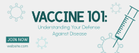 Health Vaccine Webinar Facebook cover Image Preview