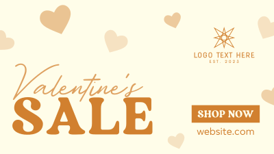 Valentine Hearts Special Sale Facebook event cover Image Preview